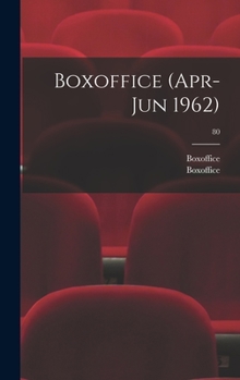 Hardcover Boxoffice (Apr-Jun 1962); 80 Book