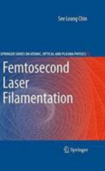 Paperback Femtosecond Laser Filamentation Book