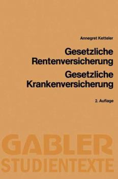 Paperback Gesetzliche Rentenversicherung, Gesetzliche Krankenversicherung [German] Book