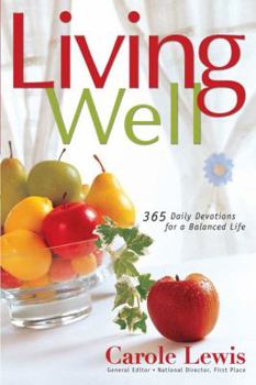 Paperback Living Well (Large Print 16pt) [Large Print] Book