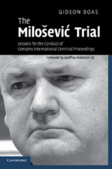 Paperback The Milosevic Trial Book
