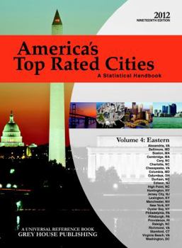 Paperback America's Top Rated Cities, Volume 4: Eastern Region: A Statistical Handbook Book
