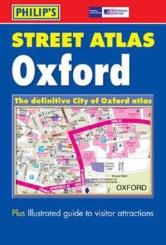 Hardcover Philip's Oxford City Atlas Book