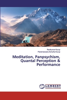 Paperback Meditation, Panpsychism, Quantal Perception & Performance Book