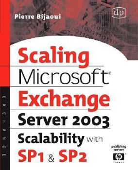 Paperback Scaling Microsoft Exchange 2000: Create and Optimize High-Performance Exchange Messaging Systems Book