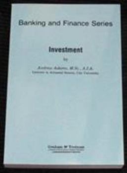 Paperback Investment (Banking and Finance Series) Book