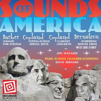 Music - CD Sounds Of America: Barber  Copland And B Book