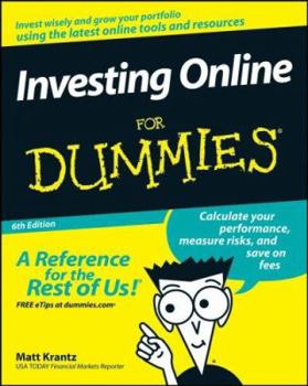 Paperback Investing Online for Dummies Book