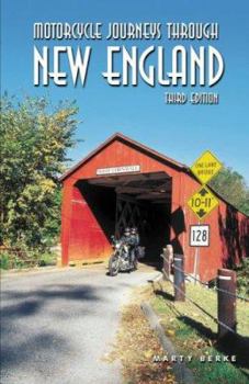 Paperback Motorcycle Journeys Through New England Book