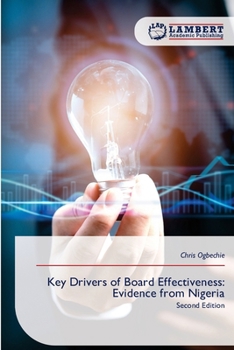 Key Drivers of Board Effectiveness: Evidence from Nigeria