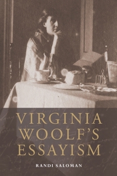 Hardcover Virginia Woolf's Essayism Book