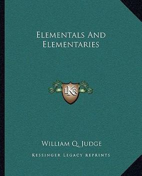 Paperback Elementals And Elementaries Book