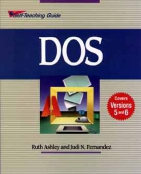 Paperback DOS 6: Self-Teaching Guide Book