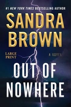 Hardcover Out of Nowhere [Large Print] Book