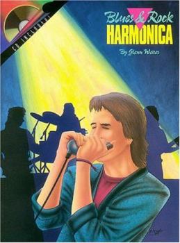Paperback Blues & Rock Harmonica [With CD (Audio)] Book