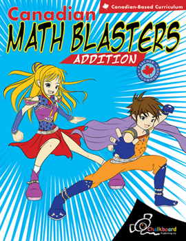 Paperback Canadian Math Blasters Addition Book