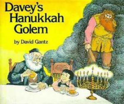 Hardcover Davey's Hanukkah Golem Book