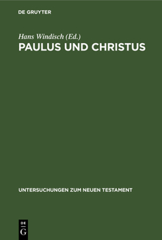 Hardcover Paulus Und Christus [German] Book