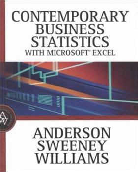 Hardcover Contemporary Business Statistics Using Microsoft Excel [With CDROM] Book
