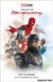 Marvel Studios: The Art of Ryan Meinerding 2027 Poster Calendar with 12 Prints