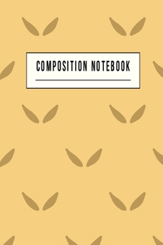Paperback Composition Notebook: College Ruled 6" x 9" Forest Walk Writing Notes Journal, Office, Kids, School and college student. Book