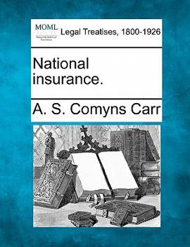 Paperback National insurance. Book