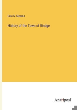 Paperback History of the Town of Rindge Book