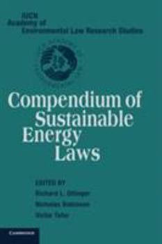 Hardcover Compendium of Sustainable Energy Laws Book