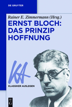 Paperback Ernst Bloch: Das Prinzip Hoffnung [German] Book