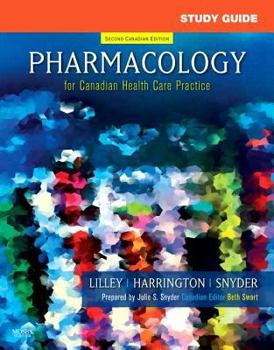 Hardcover Study Guide for Pharmacology for Canadian Health Care Practice, Second Canadian Edition Book
