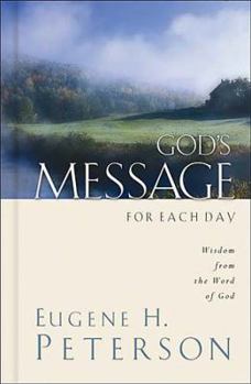 Hardcover God's Message for Each Day: Wisdom from the Word of God Book