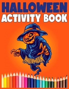 Paperback Halloween Activity Book: Halloween Word Search, Step-by-Step Drawing Guide to Draw Monsters, Cute Monsters Coloring pages, Halloween Mazes and Book