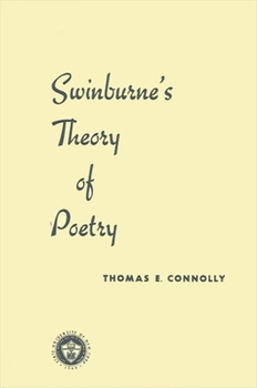 Hardcover Swinburne's Theory of Poetry Book