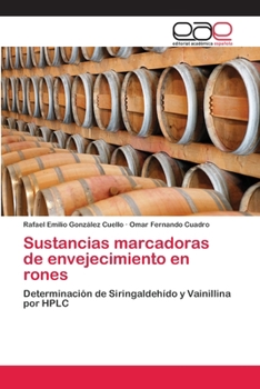 Paperback Sustancias marcadoras de envejecimiento en rones [Spanish] Book