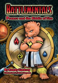 Paperback Battlementals: Pounce and the Riddle of Fire (Pounce Elemental Adventure Series) Book