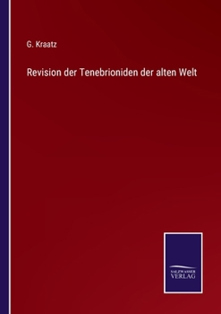 Revision der Tenebrioniden der alten Welt