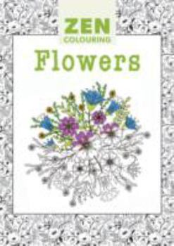 Paperback Zen Colouring - Flowers Book