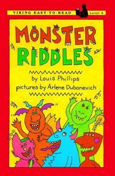 Hardcover Monster Riddles Book