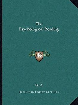 Paperback The Psychological Reading Book