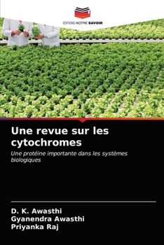 Paperback Une revue sur les cytochromes [French] Book