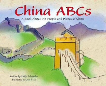 Hardcover China ABCs: A Book about the People and Places of China Book