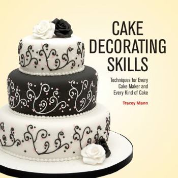 Hardcover Cake Decorating Skills Book