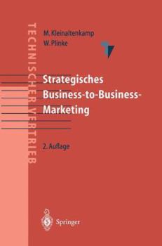 Paperback Strategisches Business-To-Business-Marketing [German] Book