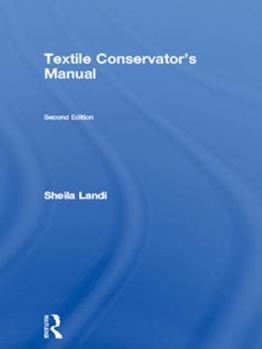 Hardcover Textile Conservator's Manual Book