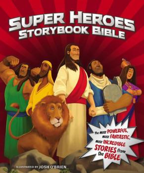 Hardcover Super Heroes Storybook Bible Book