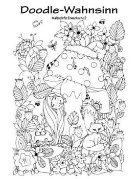 Paperback Doodle-Wahnsinn-Malbuch für Erwachsene 2 [French] Book