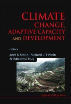Hardcover Climate Change, Adaptive Capacity and Development Book