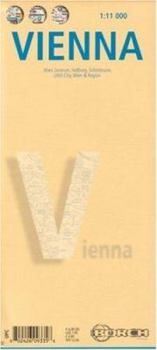 Laminated Vienna City Streets Map by Borch (English Edition)
