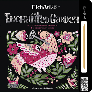 Hardcover EtchArt: Enchanted Garden Book