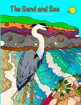 Paperback The Sand and Sea: Coloring Book